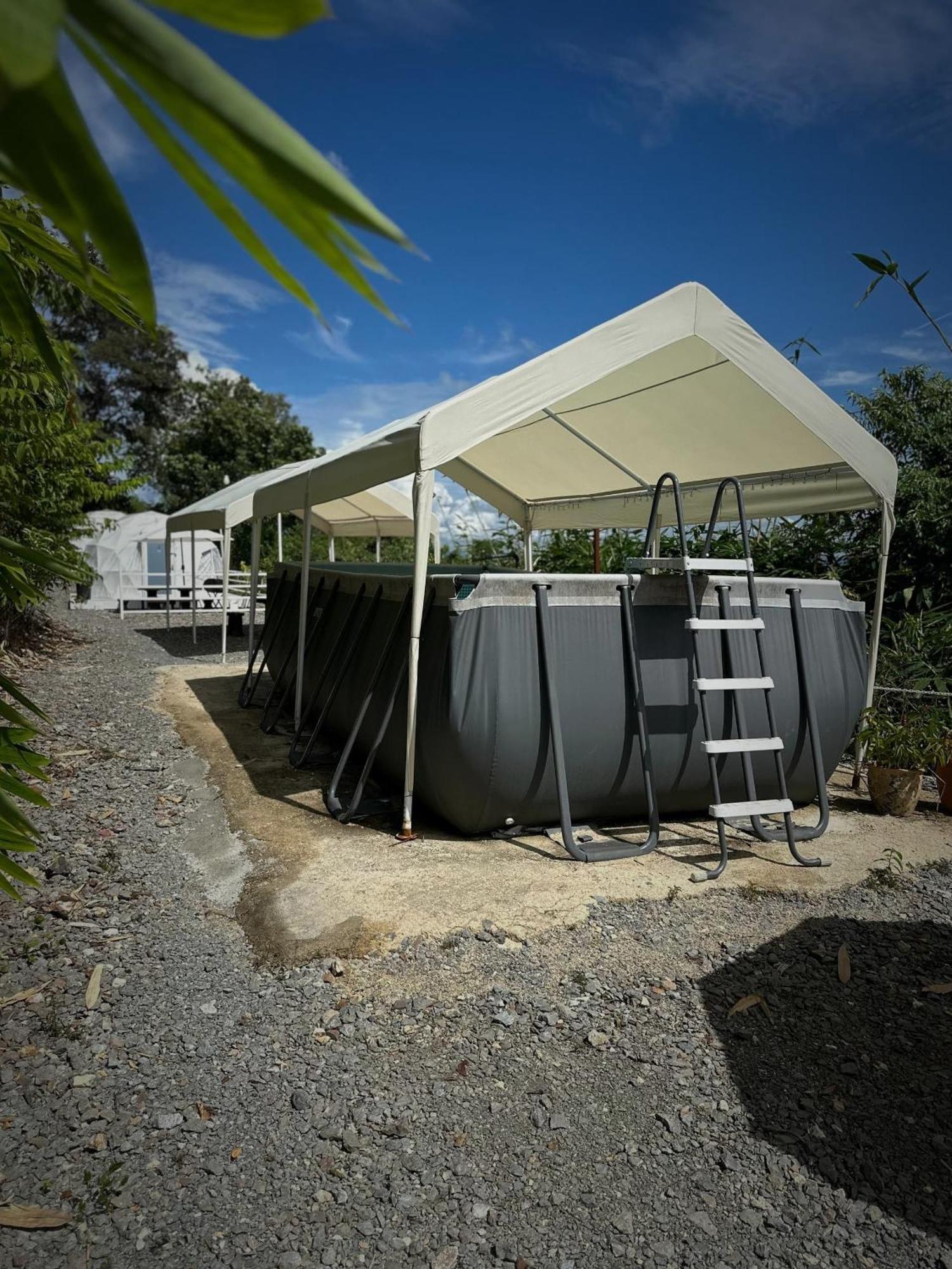 Gunung Medan Glamping & Cafe Hotel Kangar Buitenkant foto